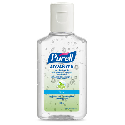 PURELL® Advanced Hand Sanitizer Flip Top Bottle 30 mL PURELL® Advanced Hand Sanitizer Flip Top Bottle 30 mL