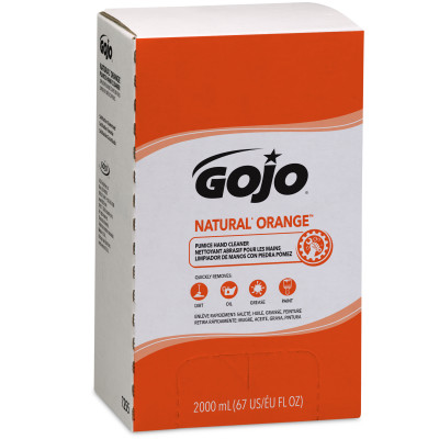 GOJO® Natural Orange™ Pumice Hand Cleaner 2000 mL GOJO® Natural Orange™ Pumice Hand Cleaner 2000 mL