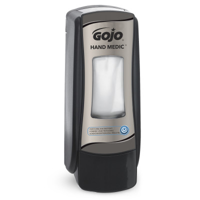 Hand Medic ADX Dispenser - Brushed Chrome/Black- 700 mL Hand Medic ADX Dispenser - Brushed Chrome/Black- 700 mL